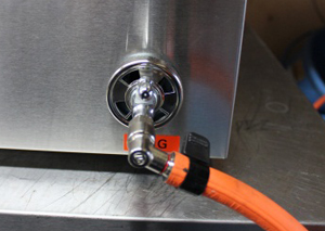 直火式ガスおでん鍋の使用方法